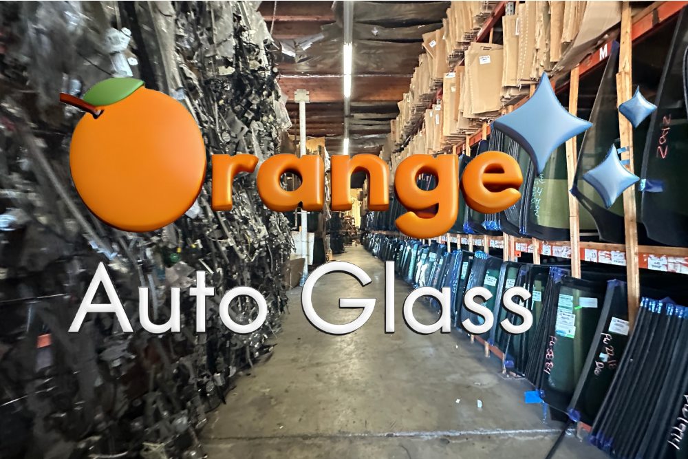 orange auto glass deposit